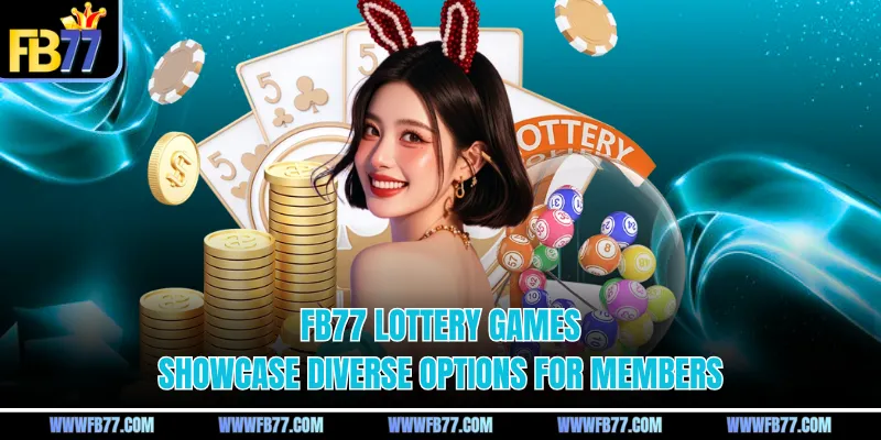 FB77 lottery games showcase diverse options for members