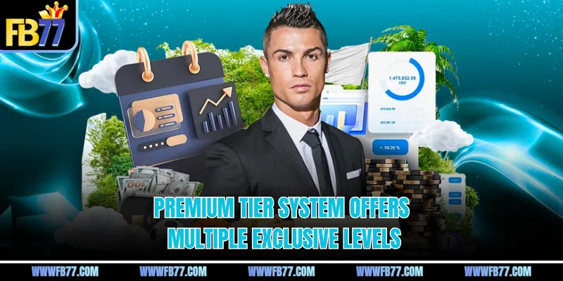 Premium tier system offers multiple exclusive levels