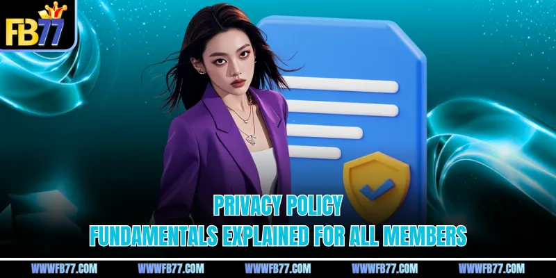Privacy policy fundamentals explained for all members
