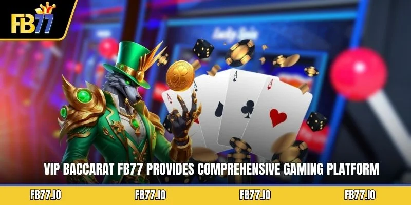 VIP Baccarat FB77 provides comprehensive gaming platform